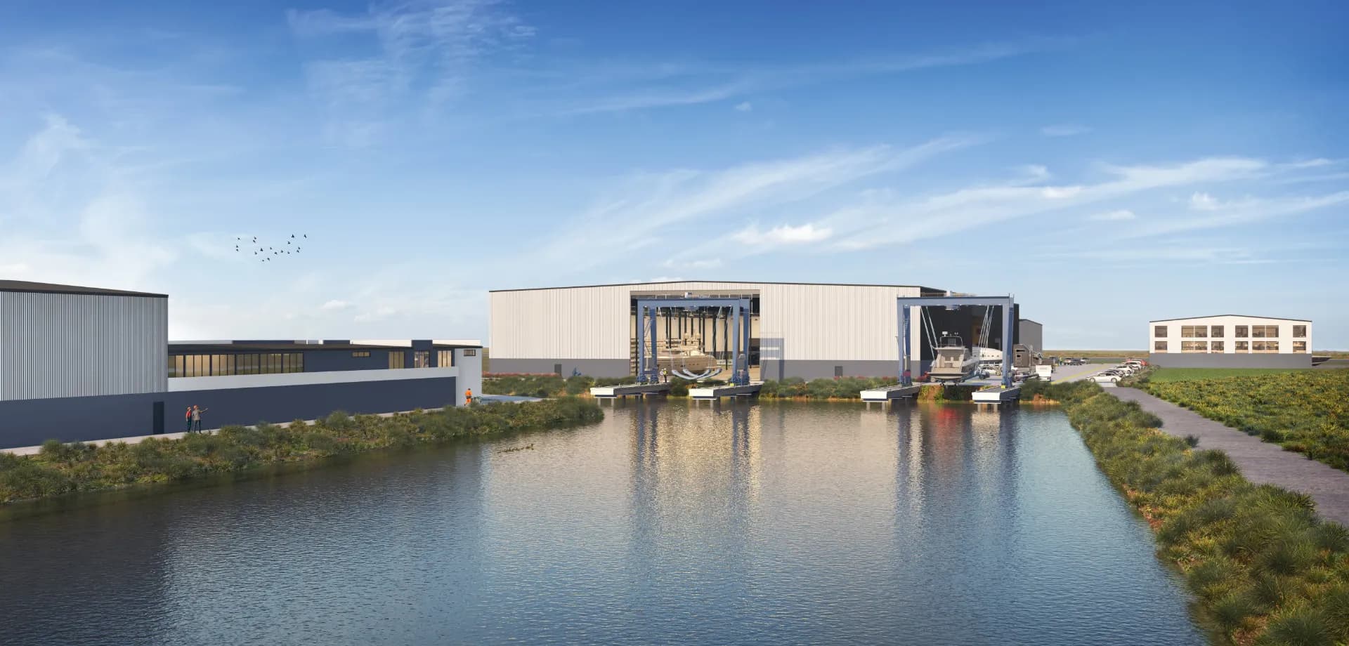 Planned ECMC waterside handling